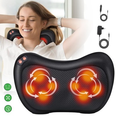 Massagegeräte NackenMassagekissen,Elektrisches Rückenmassagegerät für Nacken DE