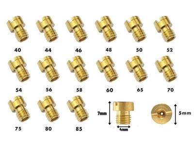 Vergaser Düsen Set 15x Hauptdüsen 40 - 85 Bing Hercules Prima 2,3,4,5,6 Puch GY6
