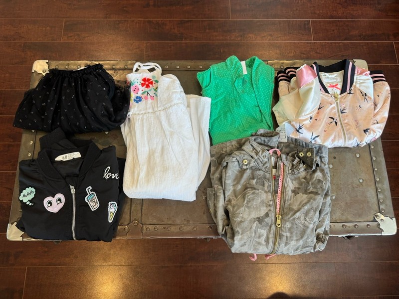 Lot Of 6 Pieces From H&M Dresses, jackets/skirts  Sz 6-8 $250 NWT/EUC