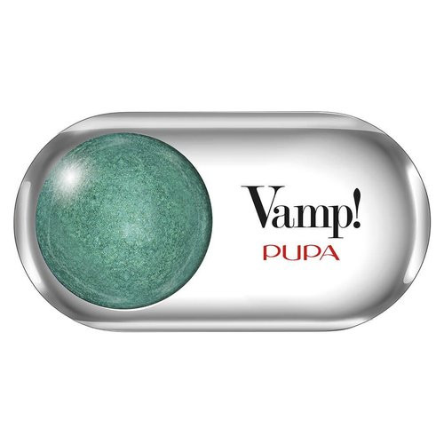 Ombretto Pupa Vamp! 303 True Emerald - Effetto Wet & Dry per Look Bold