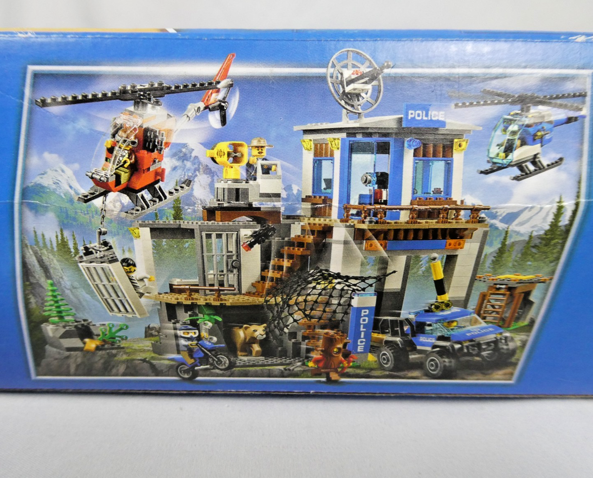 City Mountain Lego Mountain Police Station Instructions Lego