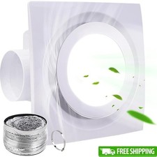 Bathroom Exhaust Fan W/ LED Light Quiet Ventilation Fan 110 CFM 1.0 Sones New