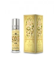 (6-PACK) Al Rehab White Full Concentrated Perfume Oil Roll On 6 ml (0.20 Fl Oz)