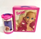 Lot of 8 Vintage BARBIEs in Case w/ Accessories Case + Accessories