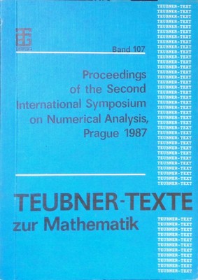 Proceedings of the Second International Symposium on Numerical Analysis, Prague 