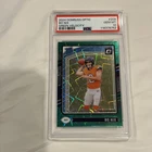 2024 Donruss Optic Bo Nix Green Velocity Rated Rookie PSA 10#209 SP BRONCOS