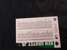 Upper Deck 1994 Ken Griffey Jr Seattle Mariners #317 Checklist Baseball Card