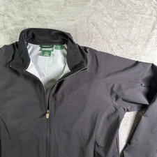L.L.Bean Softshell Jacket Full Zip Lightweight Black XL