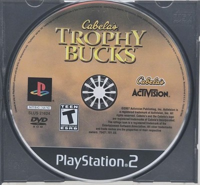 Cabela's Trophy Bucks PS2 PlayStation 2 DISC ONLY Tested & Working