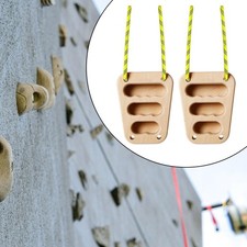 2 pezzi di trave in legno per arrampicata su roccia, robuste per atleti