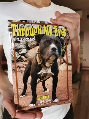 NEW BOOK -''THROUGH MY EYES''- VOLUME 1 - SOFTCOVER VERSION- APBT PIT BULL TERRIER