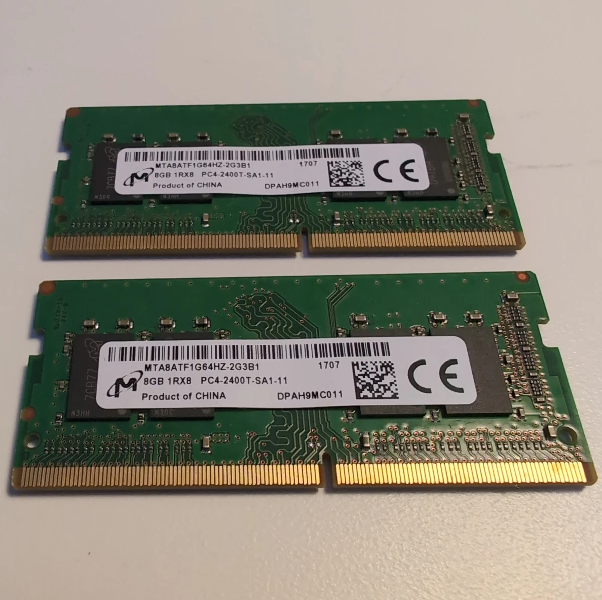 Micron DDR4 SDRAM 16 GB Total Capacity Memory (RAM) for sale | eBay