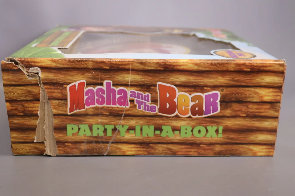 Mighty Mojo Masha and The Bear Party-In-A-Box - Complete Decorating Kit - Image 4 of 4