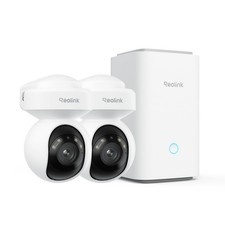 REOLINK Outdoor Security Camera System, 5MP PTZ WiFi Cameras, Plugin Power