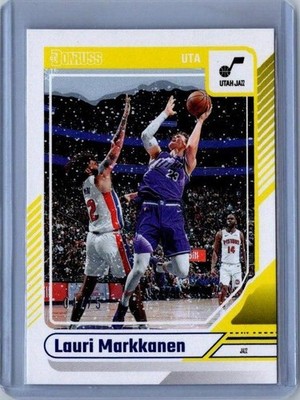 2024-25 Donruss #89 Lauri Markkanen Blue Winter #/75