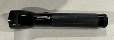 NOS. Black Maglite 2 -D Cell Batteries Flashlight 10" Long Aluminum