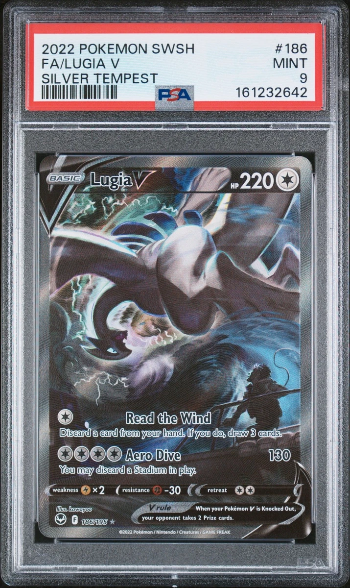 Lugia Pokémon TCG Professional Sports Authenticator (PSA) Grade 9