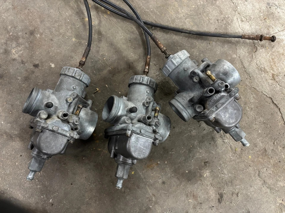 Polaris XLT XCR Mikuni VM38 Carburetors Carbs XCR 580 sks 600 Indy 1994 93 92 - Image 3 of 4