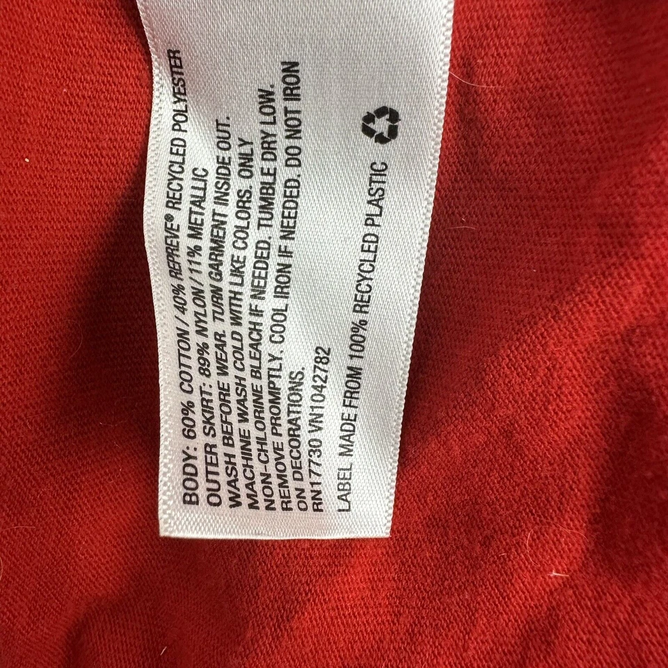 Cat Jack Rojo Vacaciones Brillante Tutú Falda Navidad Vestido Niñas XL (14-16) Foto 4 de 4