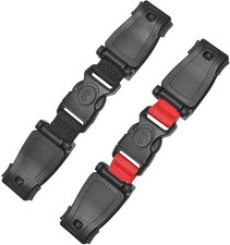 2 PCS Car Safety Seat Strap Clip, Car Seat Chest Clip Buckle, Compatible with Se