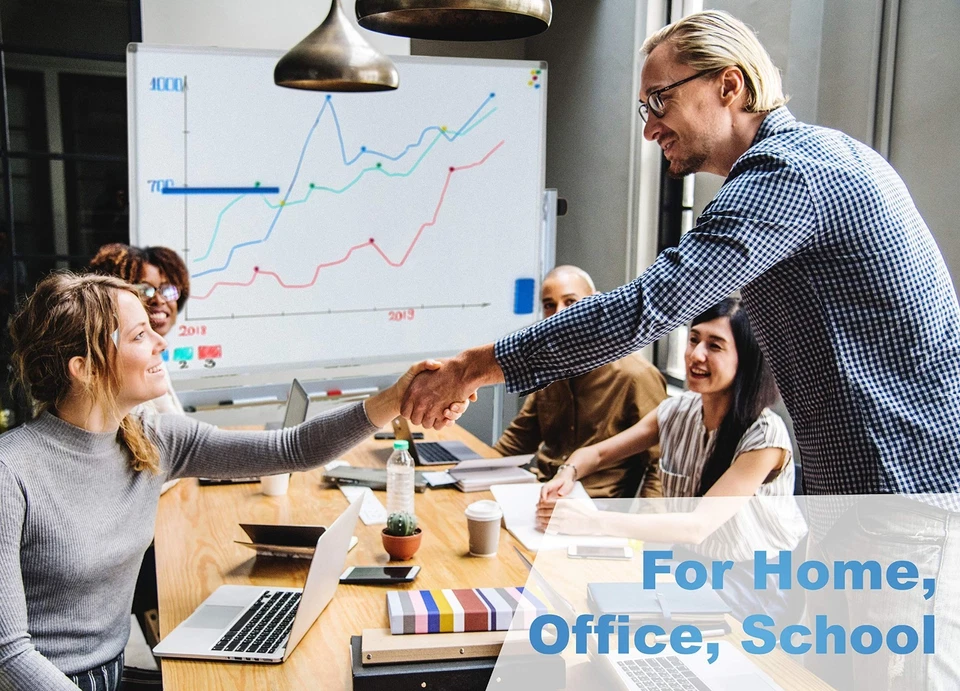 Quadro branco móvel 60x46 placa magnética dupla face apagamento a seco (SOMENTE RETIRADA) - Imagem 3 de 4