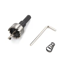 22mm HSS Drill Bit Hole Saw Tooth Set Stainless Steel Metal Alloy Cutter p