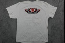 Dale Earnhardt Shirt Mens XL White NASCAR Auto Racing Daytona Beach 2011 Delta
