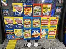 Topps Retail Baseball Set Lot of 16: 1985-1989 Circle K Revco Woolworth Rite Aid