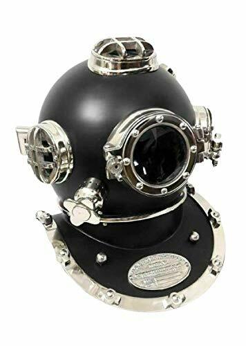 Taucherhelm Taucher Scuba Mark V Deep Sea Marine Antik SEA US Navy - Bild 3 von 4
