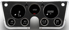 1967-1972 Chevy Truck Digital Dash Panel White Led Gauges Intellitronix Dp6003W