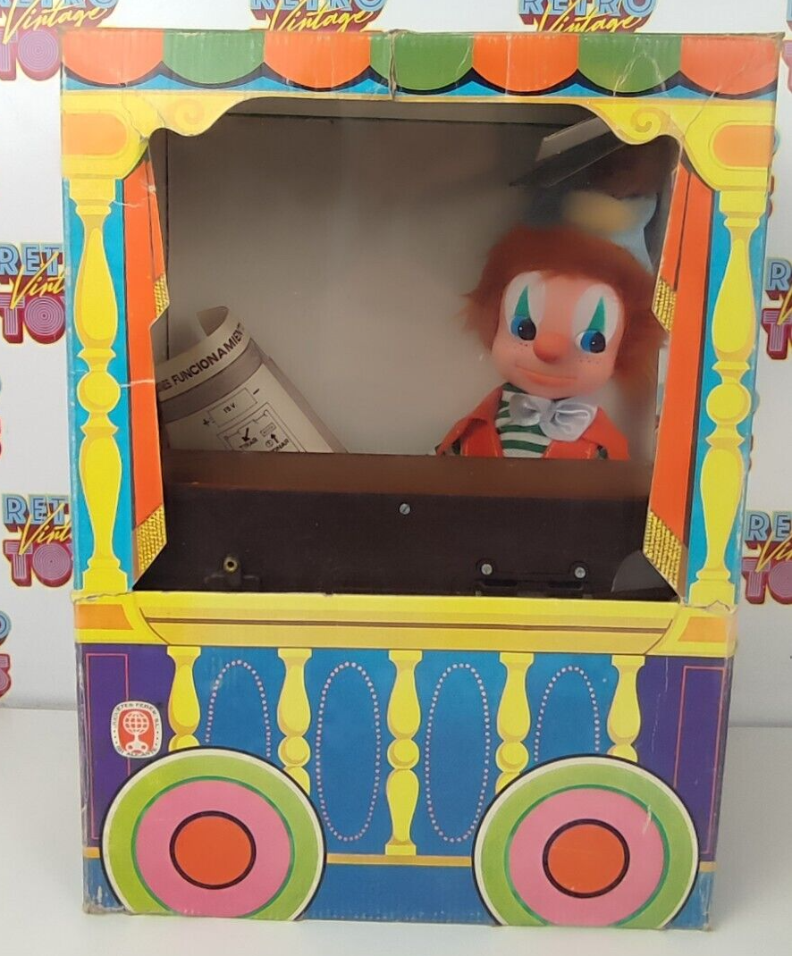 Truquin Musical Clown Doll Bambolotto Juguetes Feber Spain