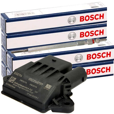 BERU Steuergerät + BOSCH Glühkerzen für MERCEDES CLK CLS C-S SPRINTER VITO 3.0D