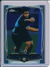 AARON DONALD 2014 TOPPS CHROME NFL FOOTBALL ROOKIE CARD #175 RAMS NICE!