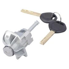 Left Driver Door Lock Cylinder Barrel w/ keys for 2001-2006 BMW E46 3 Series