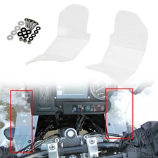 Windshield Side WindScreen Airflow Deflector Wind Cowl For BMW R1150GS R1150GSA