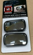 2 Pcs. Convex Blind Spot Wide Angle Rear View Mirror Car Rv Van Truck Jh-171