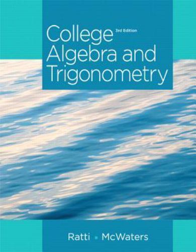 College Algebra and Trigonometry Plus NEW MyMathLab with Pearson EText ...
