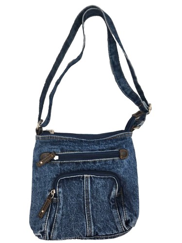 バッグ Coach Denim Signature Hand Bag Kiss-lock COACH® | Swinger Bag In Signature Denim