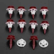 50PCS 23.8mm Red Guard Plate Fastener Decorative Pin Rivet Fixed Clips