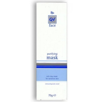 Ego Qv Face Purifying Clay Mask 75G Sensitive Skin Fragrance Free Daily Use