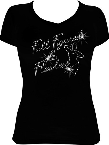 Full Figured and Flawless Rhinestone 