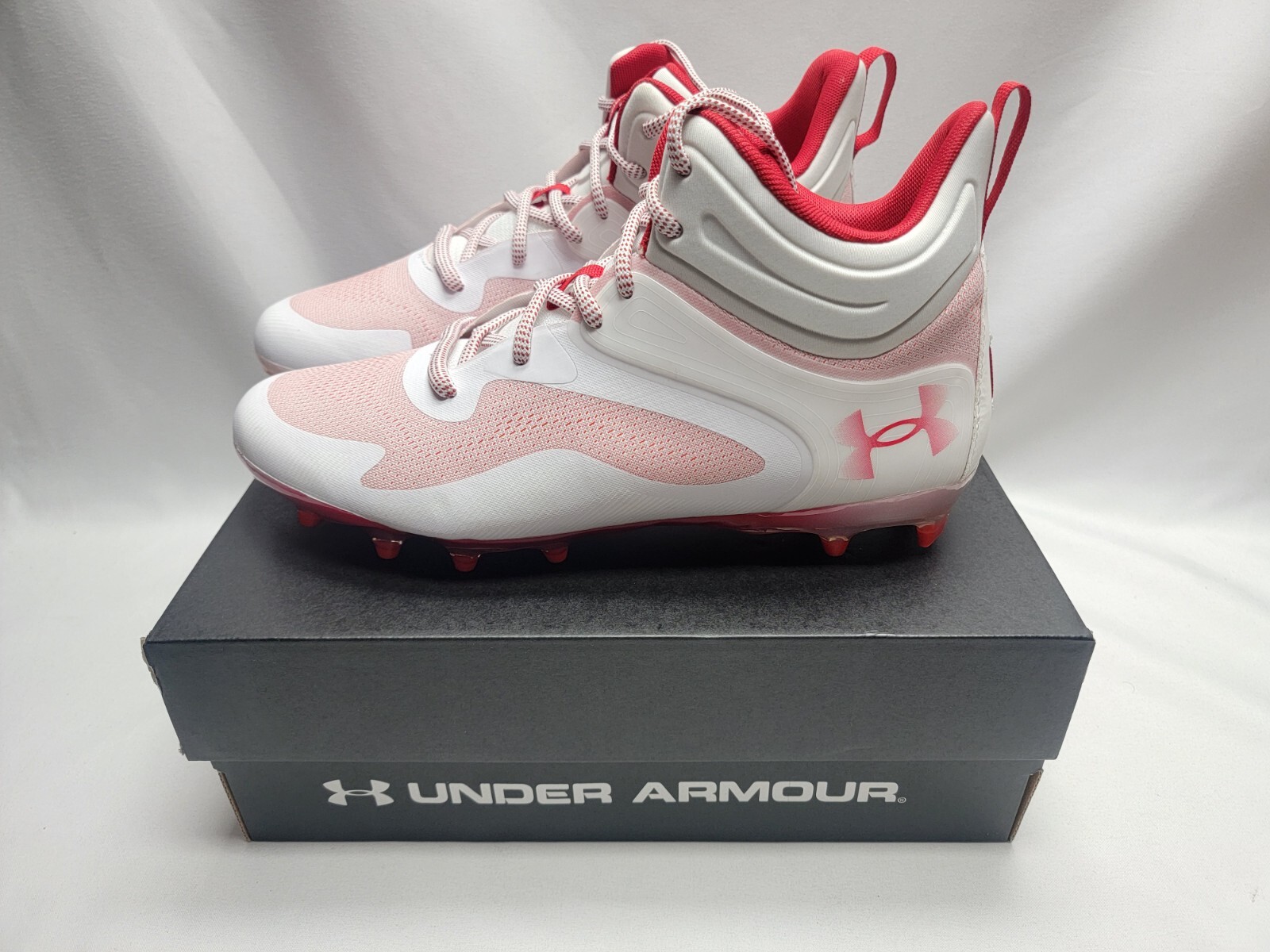 Купить Under Armour Command MC Mid Lacrosse Cleats Men Size 