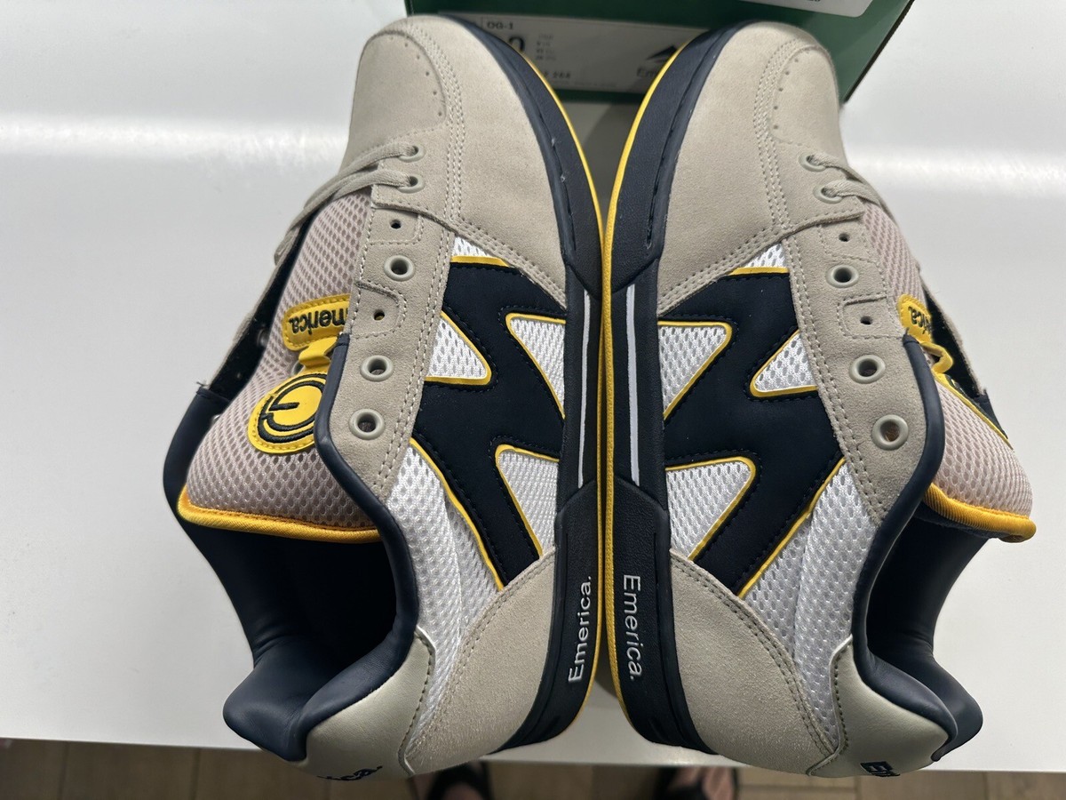 New 2024 Skate Shop Day Marc Johnson Emerica OG One Tan Navy Shoes