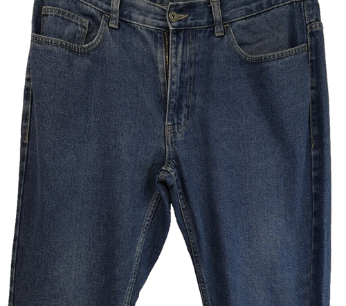 Mens Blue Regular Fit Jeans Waist36in Leg32in George Used Condition-(EBSK1888) - Picture 7 of 7