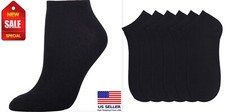 6-12 Ankle Cool Socks Sport Mens Womens Size 9-11 Low Cut Lot NWT 70033A