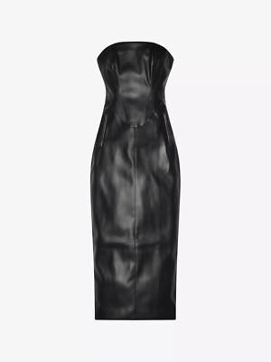 Kylie jennerのブランドKhy 黒いスリムフィットロングドレス Khy by Kylie Jenner