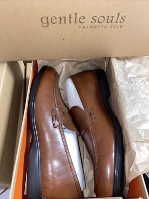 Kenneth Cole $250 Gentle Soul Men 9M Leather Stuart Penny  display picture 2