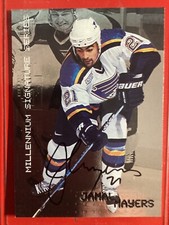 1999-00 ITG Be A Player Millennium Jamal Mayers Signature Series Auto #206 AUTO