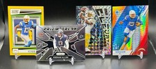 KEENAN ALLEN Lot 2024 Prizm Break, Mosaic Elevate Phoenix Fireburst Score Yellow
