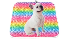 MY RASCAL PET SUPPLIES REUSABLE WASHABLE DOG PEE PAD SET FREE TRAVEL STORAGE BAG